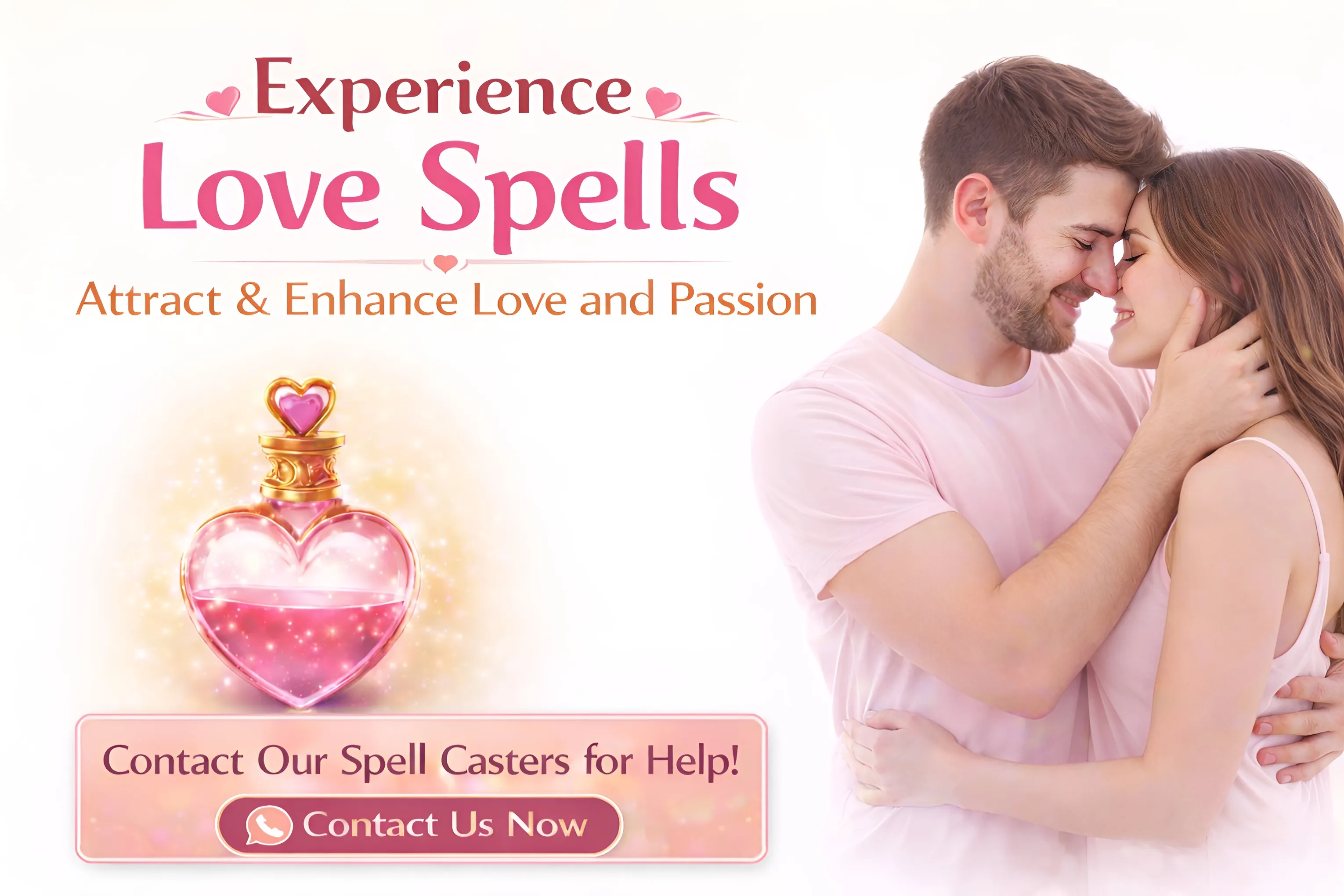 Love Spells service card
