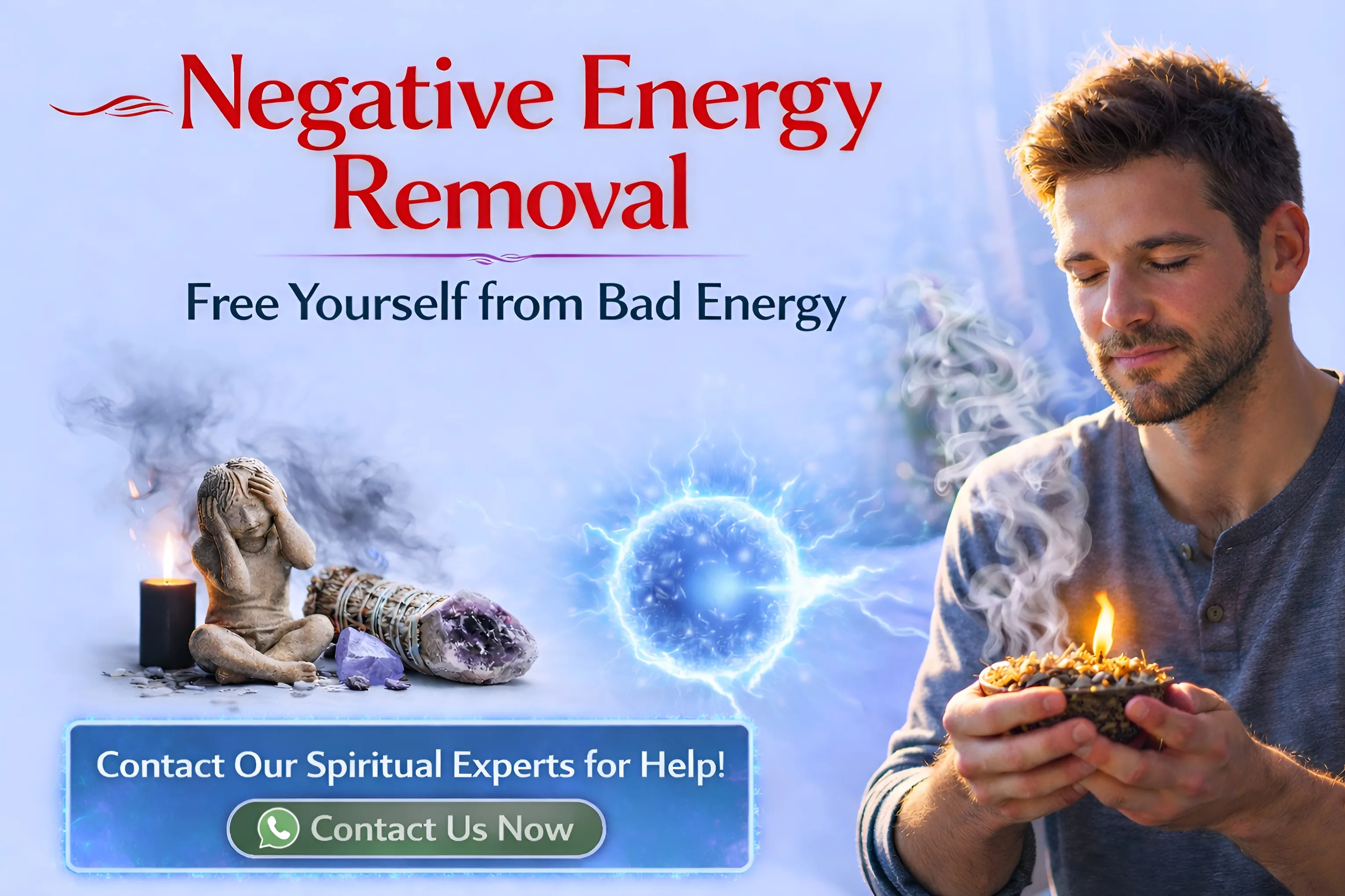 Negative Energy Removal service card